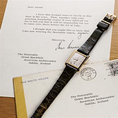 john f kennedy watch 1960